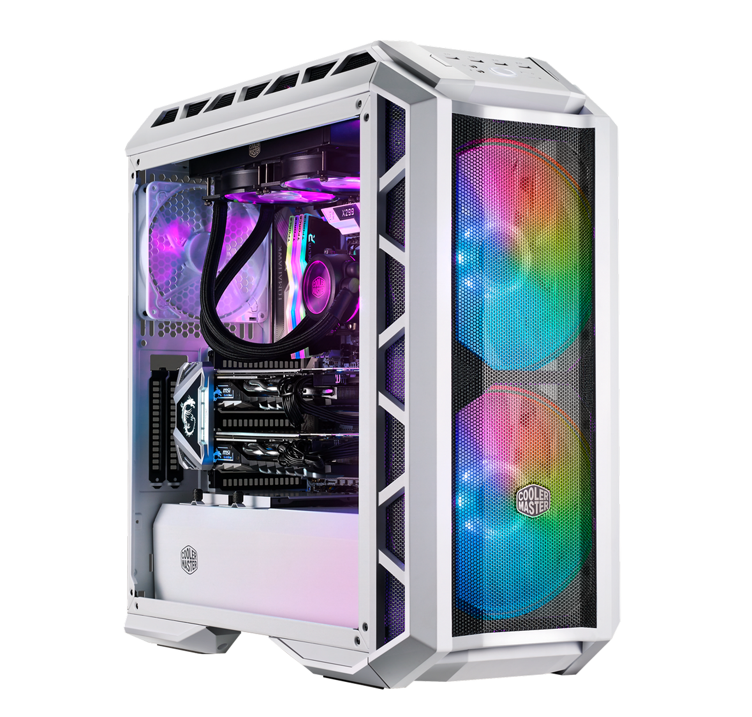 MasterCase H500P Mesh White ARGB