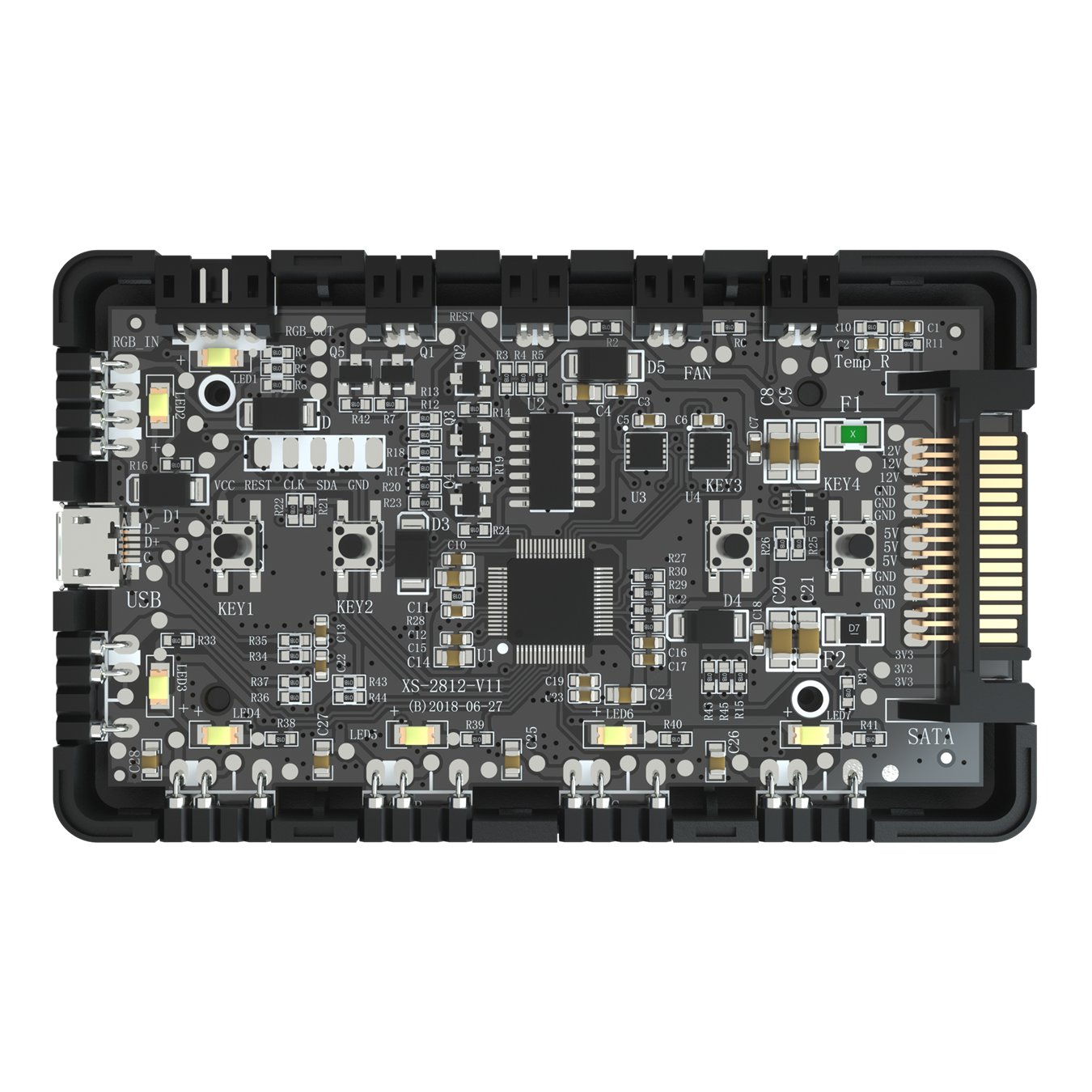 Controlador LED RGB direccionable