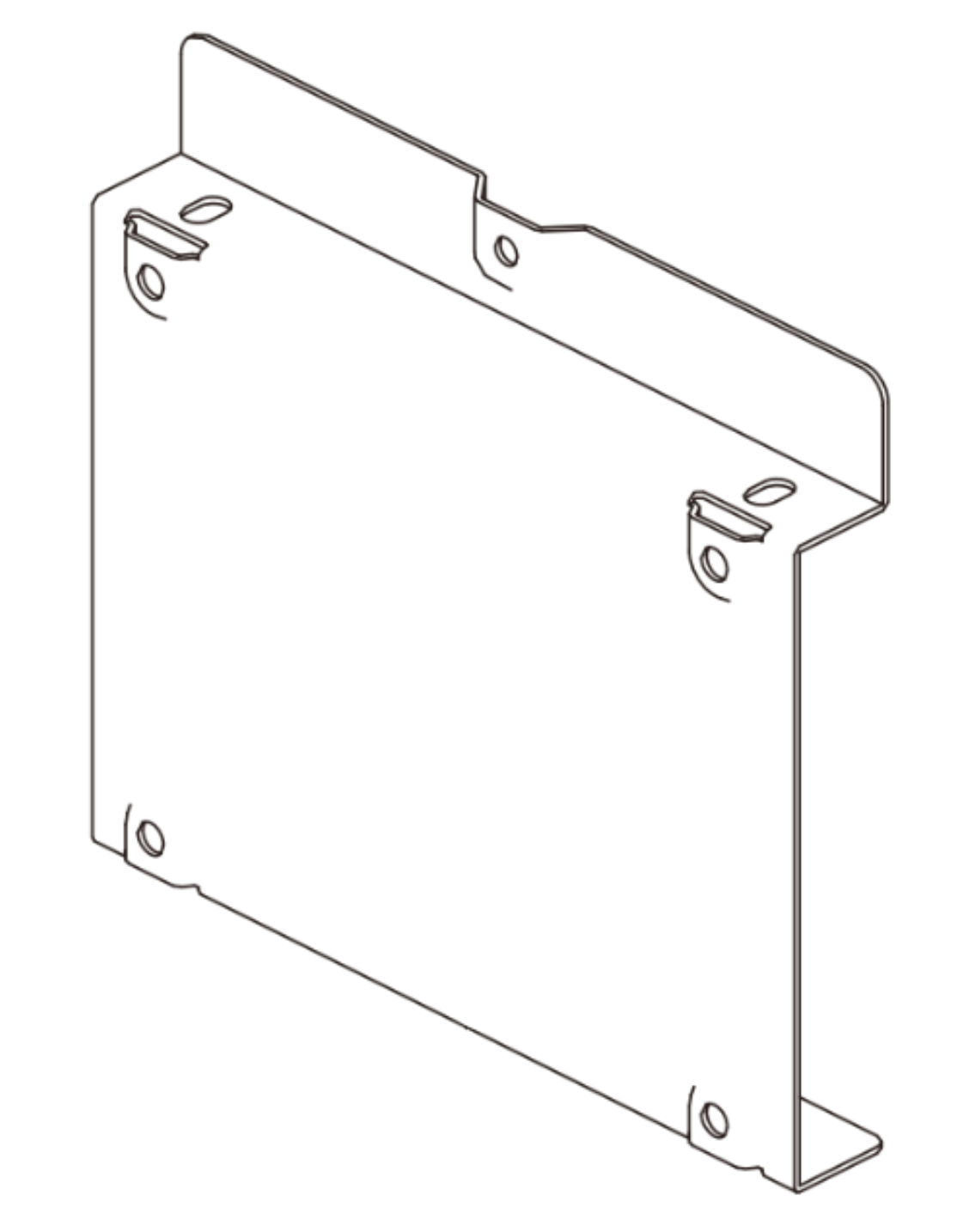 Soporte SSD (a granel) - MasterBox 5