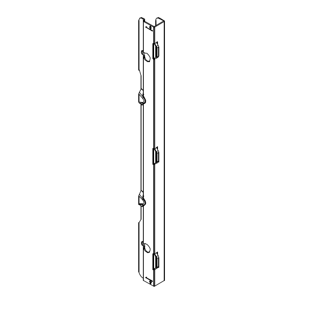 Soporte lateral de la placa base - Serie Cosmos C700