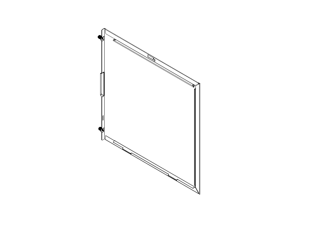 Side Panel (right) - MasterCase H500P
