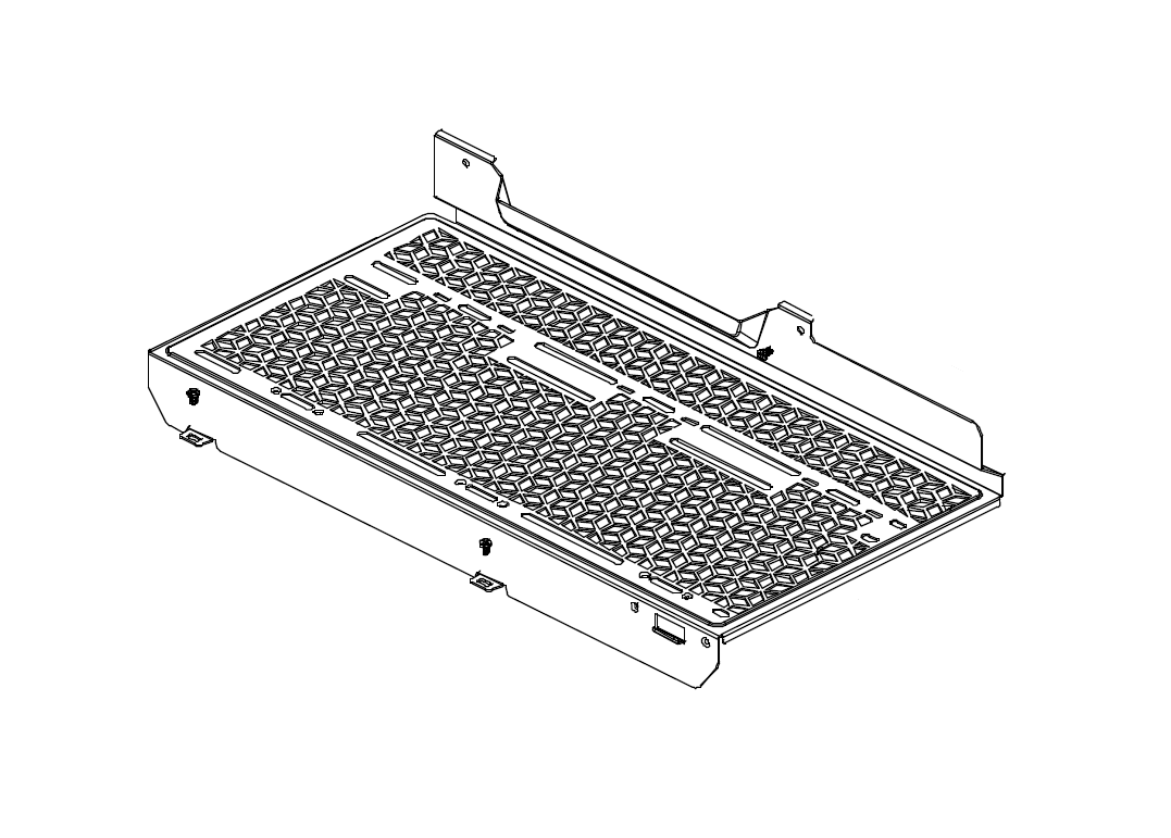 Cooling Bracket (BOTTOM) - MasterCase SL600M