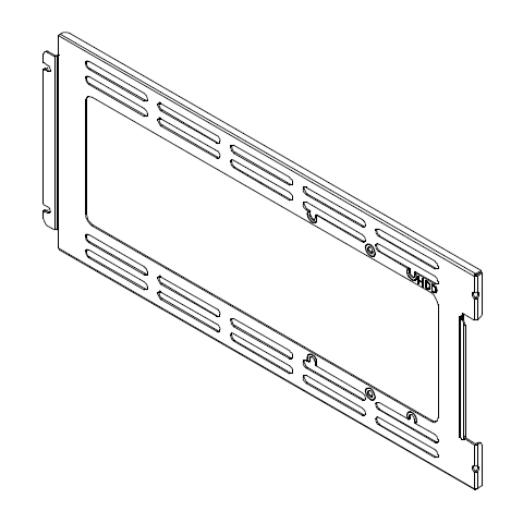 Soporte de montaje para radiador (blanco) - Serie MasterBox NR200