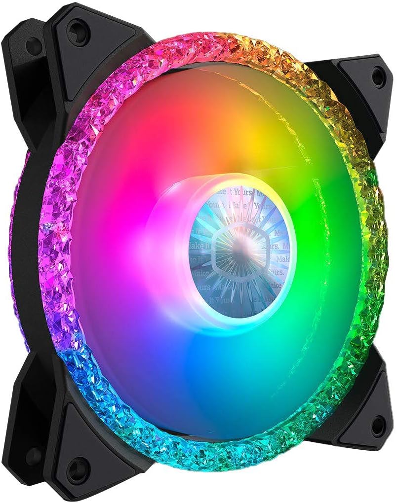 Cooler Master MasterFan MF120 Prismatic- ARGB Case Fan - 3in1 Pack