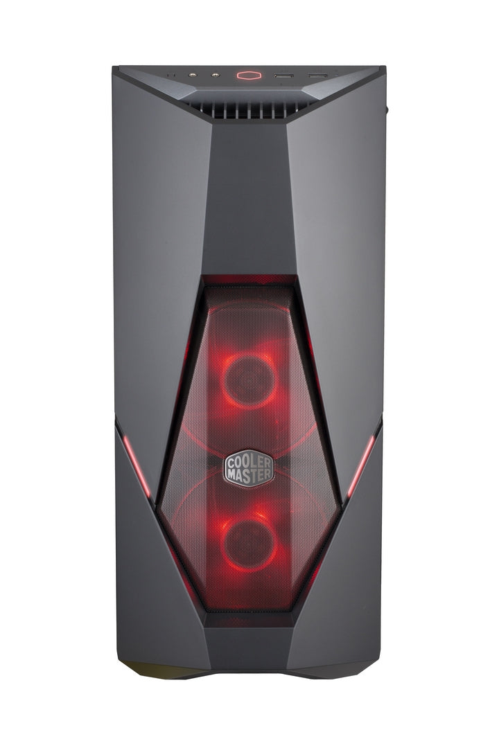 Front Panel (red) - MasterBox K500L