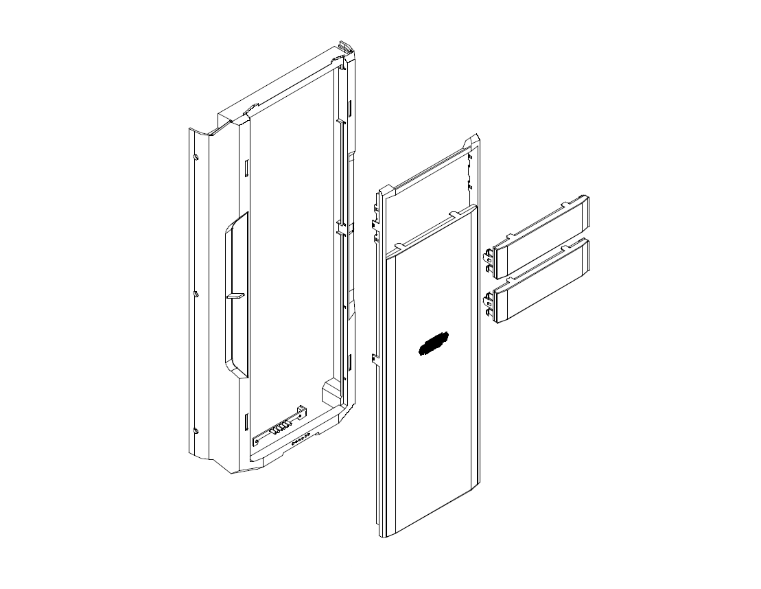 Panel frontal - Cosmos C700M (Versión 1)