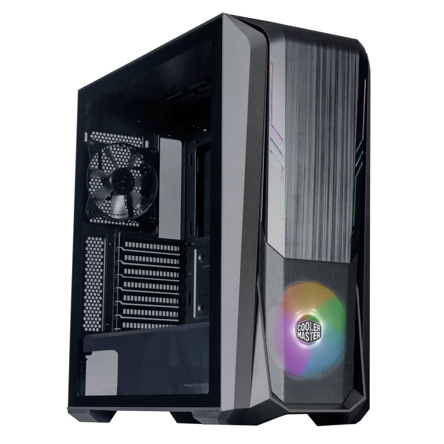 Cooler Master MasterBox 500 - Mid Tower PC Case with ARGB