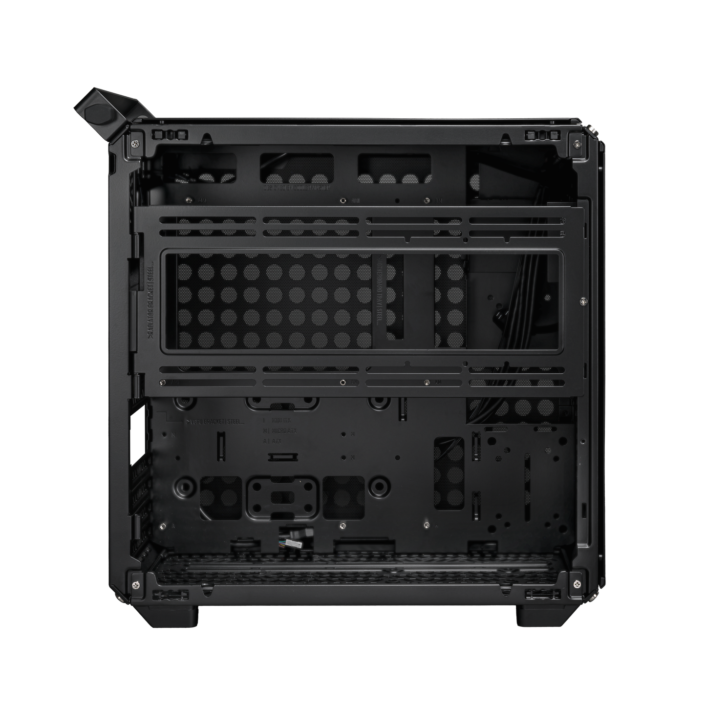 Cooler Master Qube 500 Flatpack - Mid Tower PC Case - Black