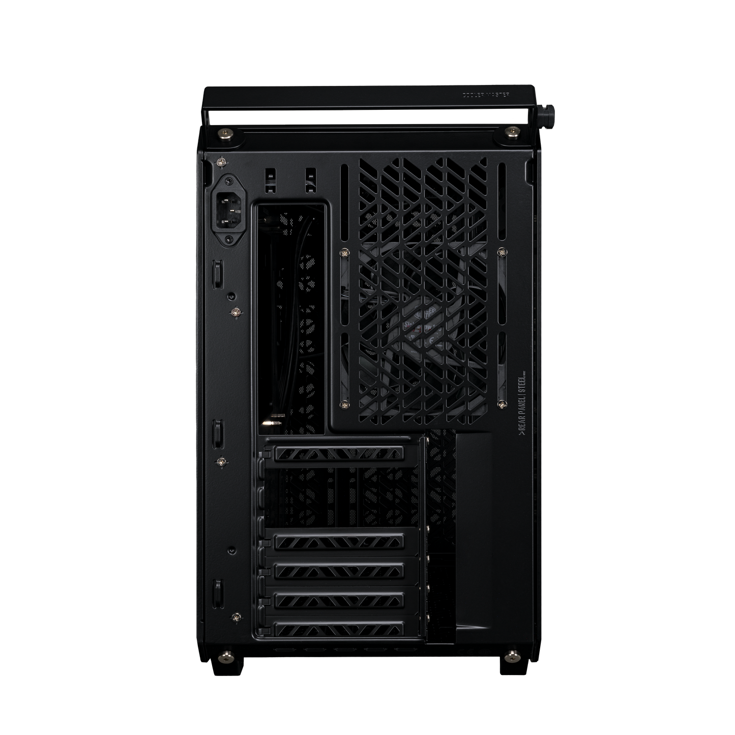 Cooler Master Qube 500 Flatpack - Mid Tower PC Case - Black