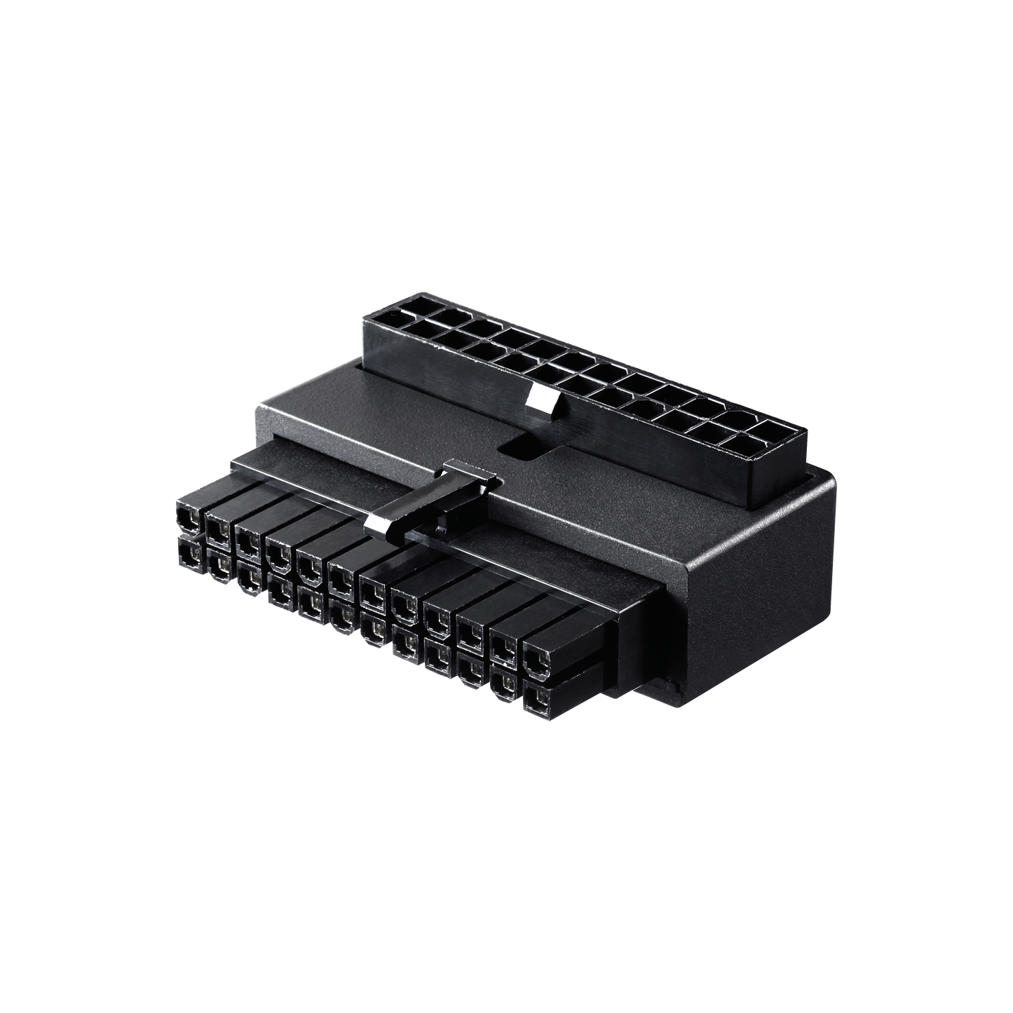 Cooler Master ATX 24 Pin 90 Degree Adapter with added capacitors for stable power output