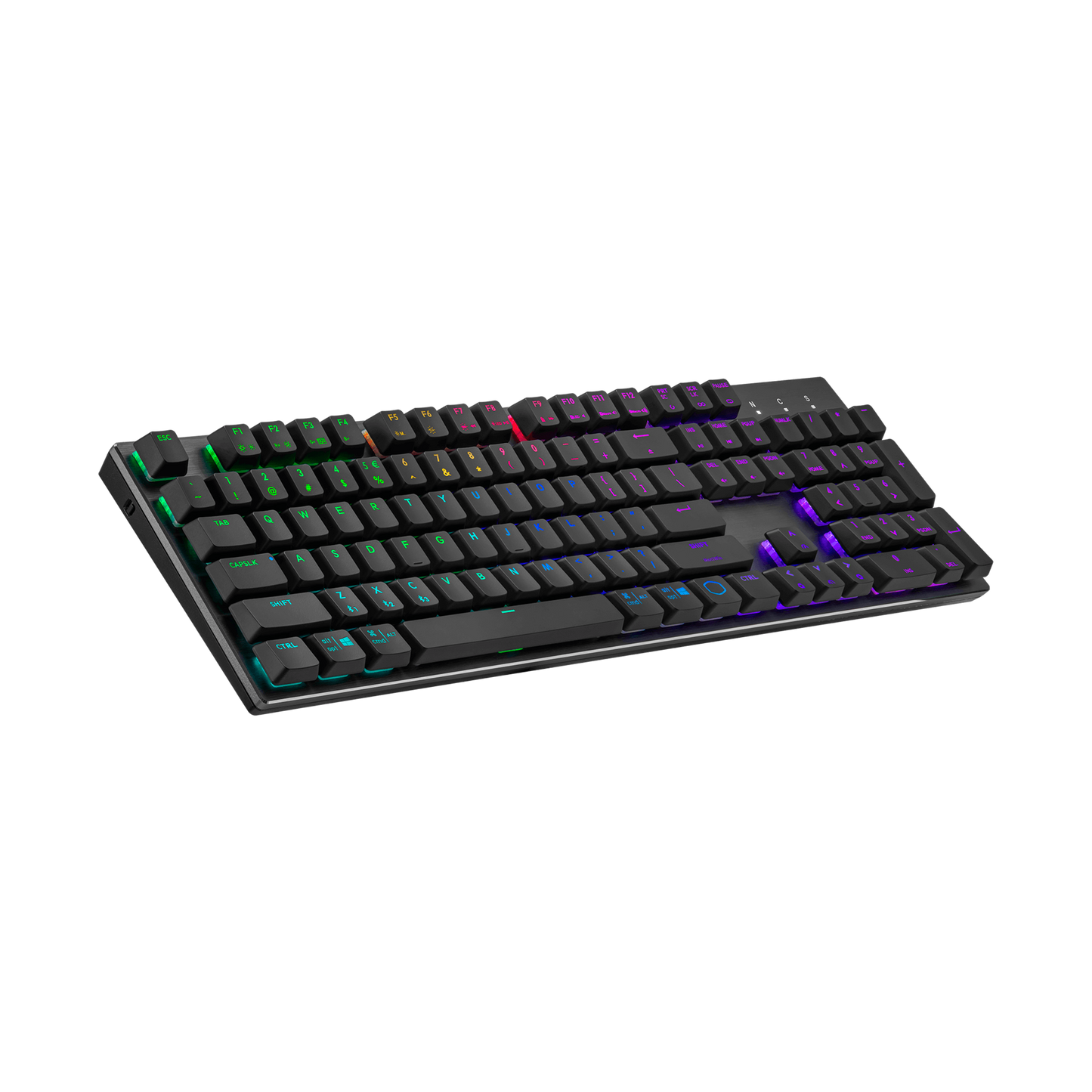 Cooler Master SK653 - Wireless Mechanical Keyboard RGB - TTC Red Low Profile Switch - US QWERTY