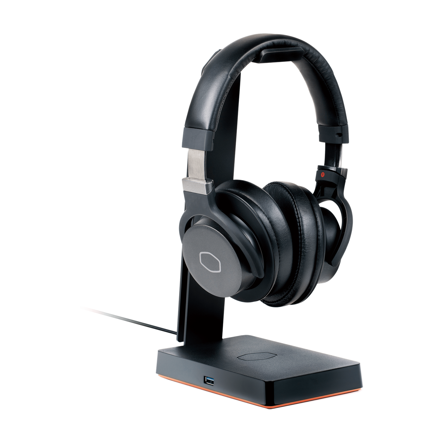 Cooler Master GS750 - RGB Headset Stand with Qi Wireless Charging