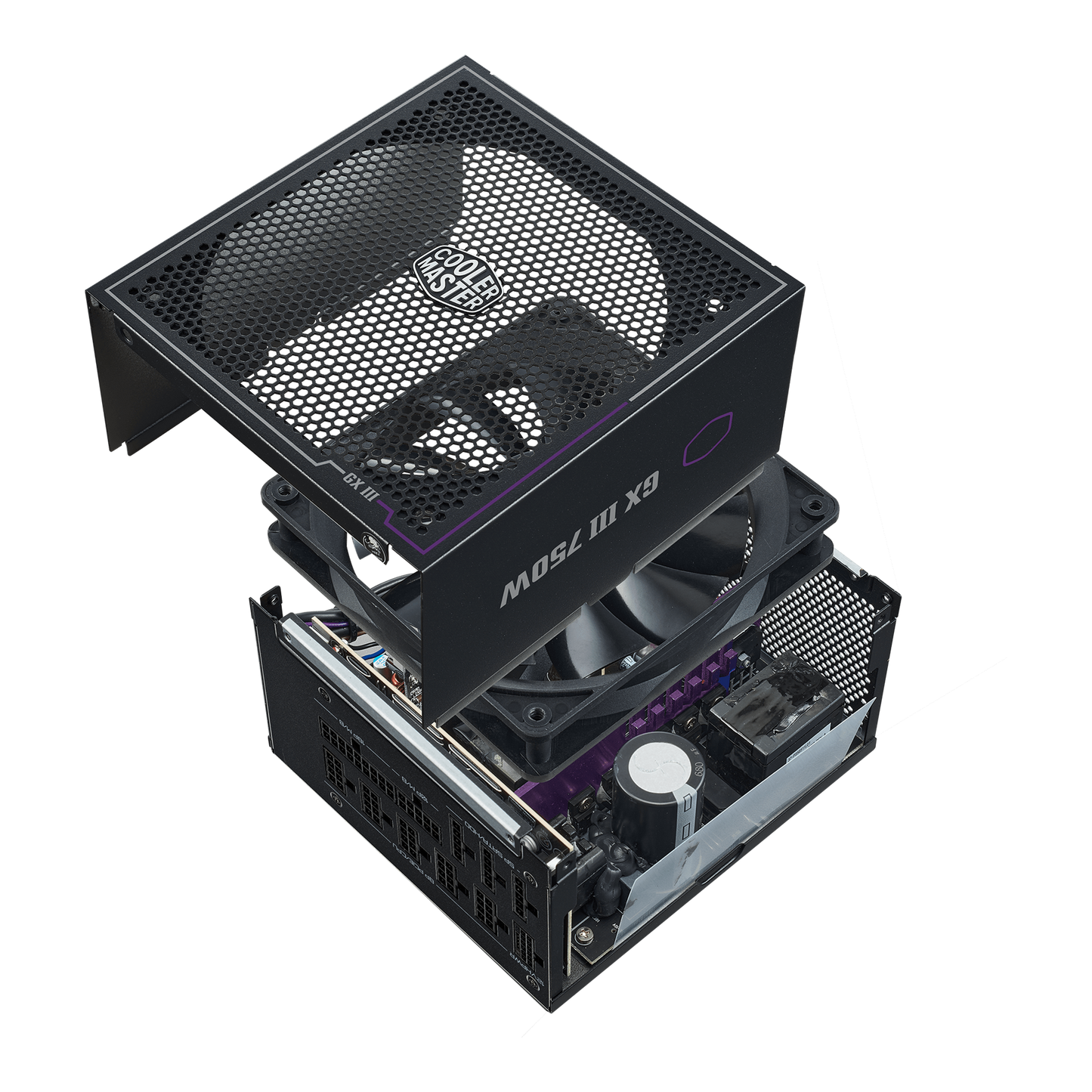 Cooler Master GX III Gold 750 - 750 Watt 80 Plus Gold Power Supply - EU Powercord