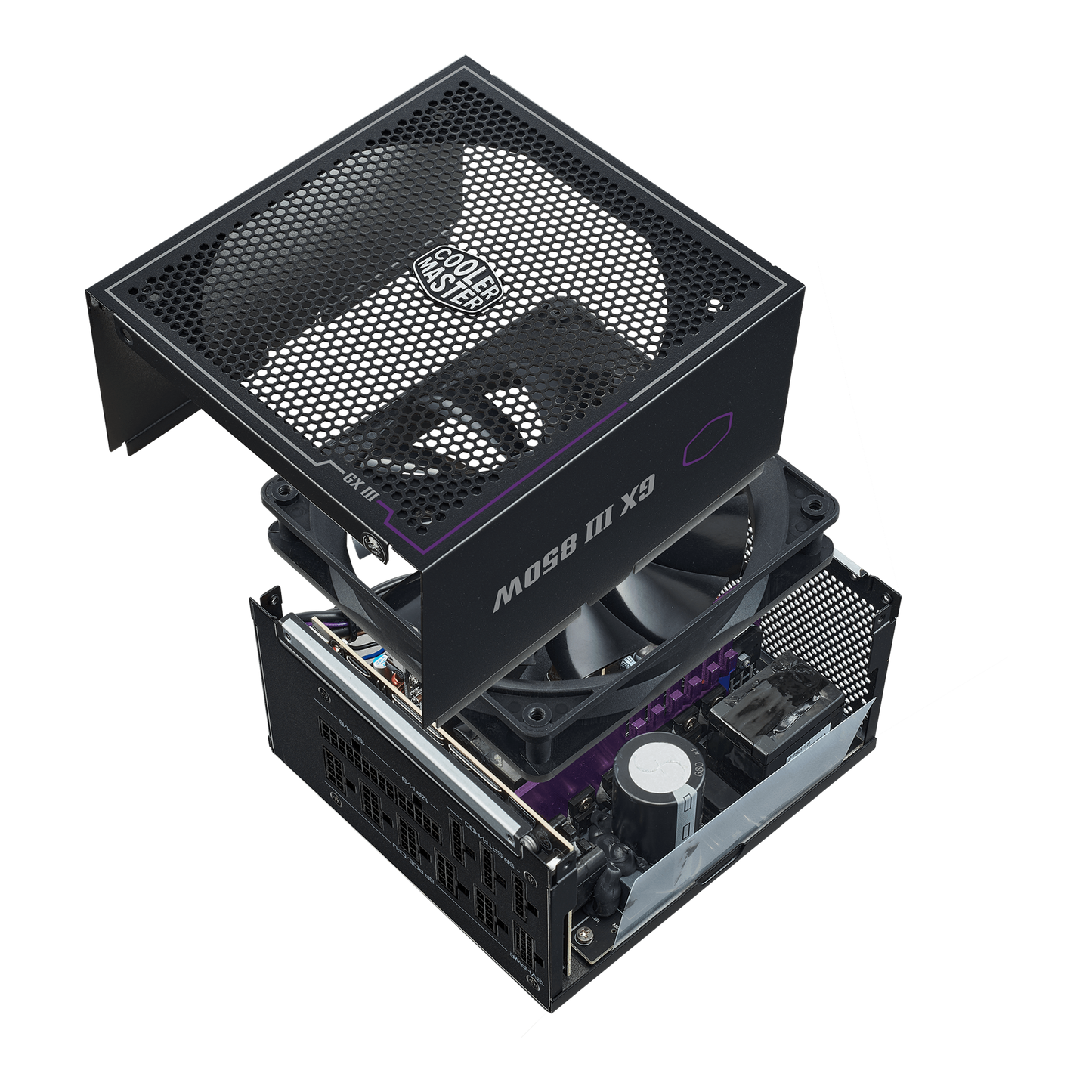 Cooler Master GX III Gold 850 - 850 Watt 80 Plus Gold Power Supply - EU Powercord