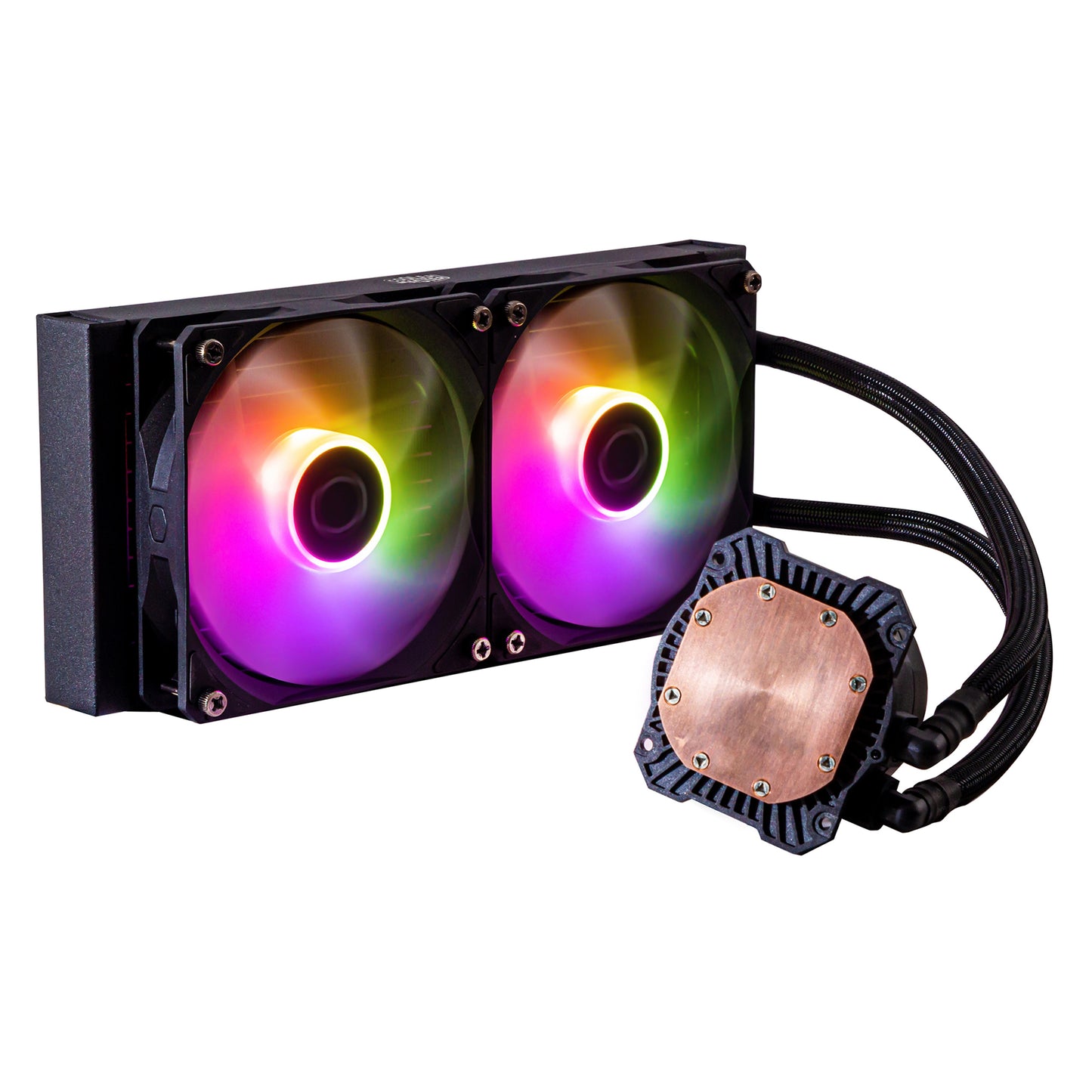Cooler Master MasterLiquid 240L Core ARGB - 240mm Liquid AIO CPU Cooler - Black