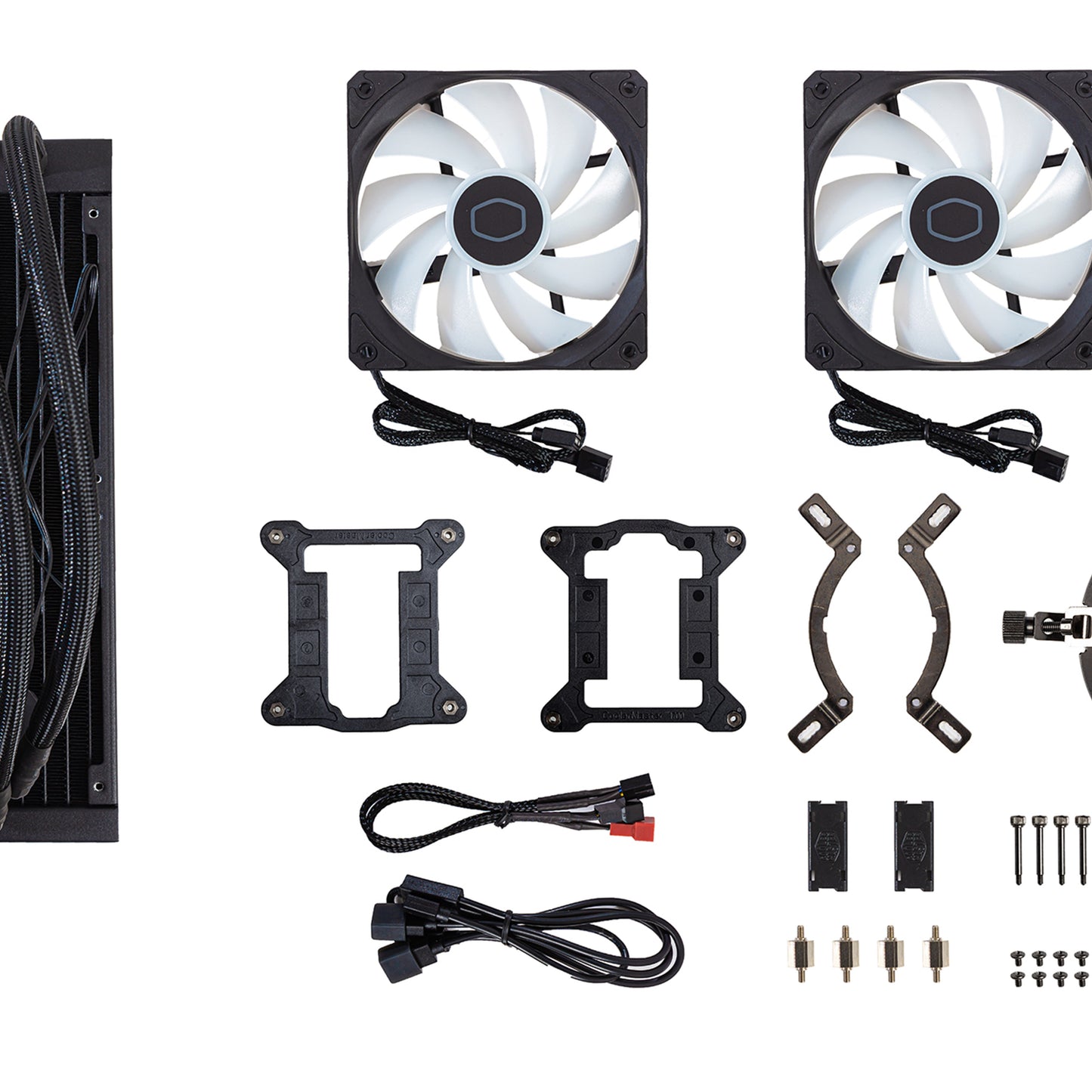 Cooler Master MasterLiquid 240L Core ARGB - 240mm Liquid AIO CPU Cooler - Black