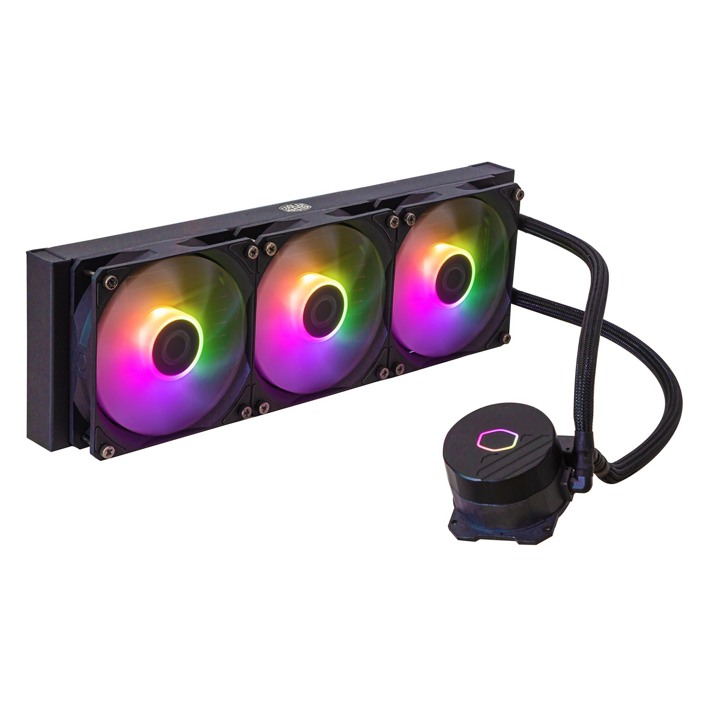 Cooler Master MasterLiquid 360L Core ARGB - 360mm Liquid AIO CPU Cooler - Black