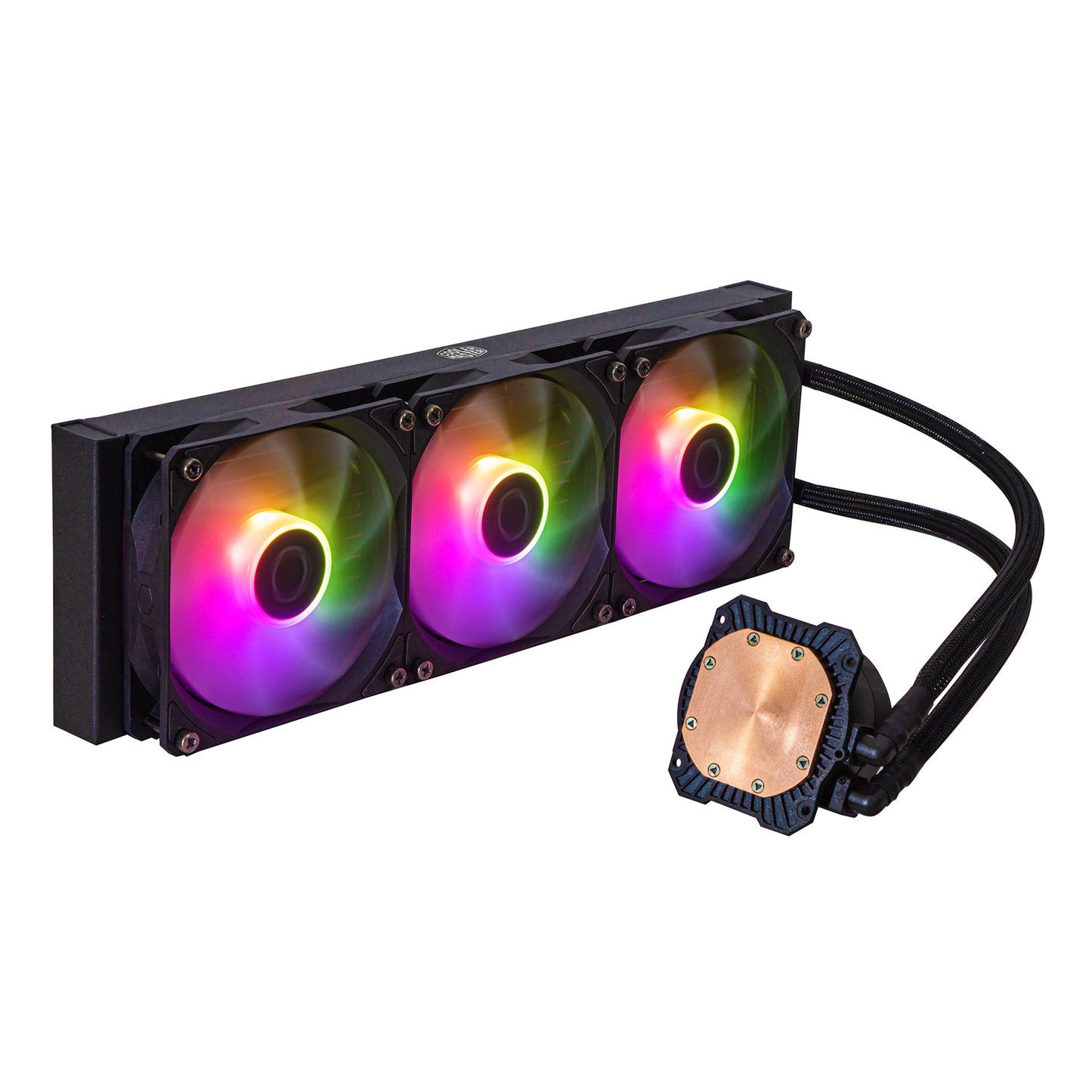 Cooler Master MasterLiquid 360L Core ARGB - 360mm Liquid AIO CPU Cooler - Black