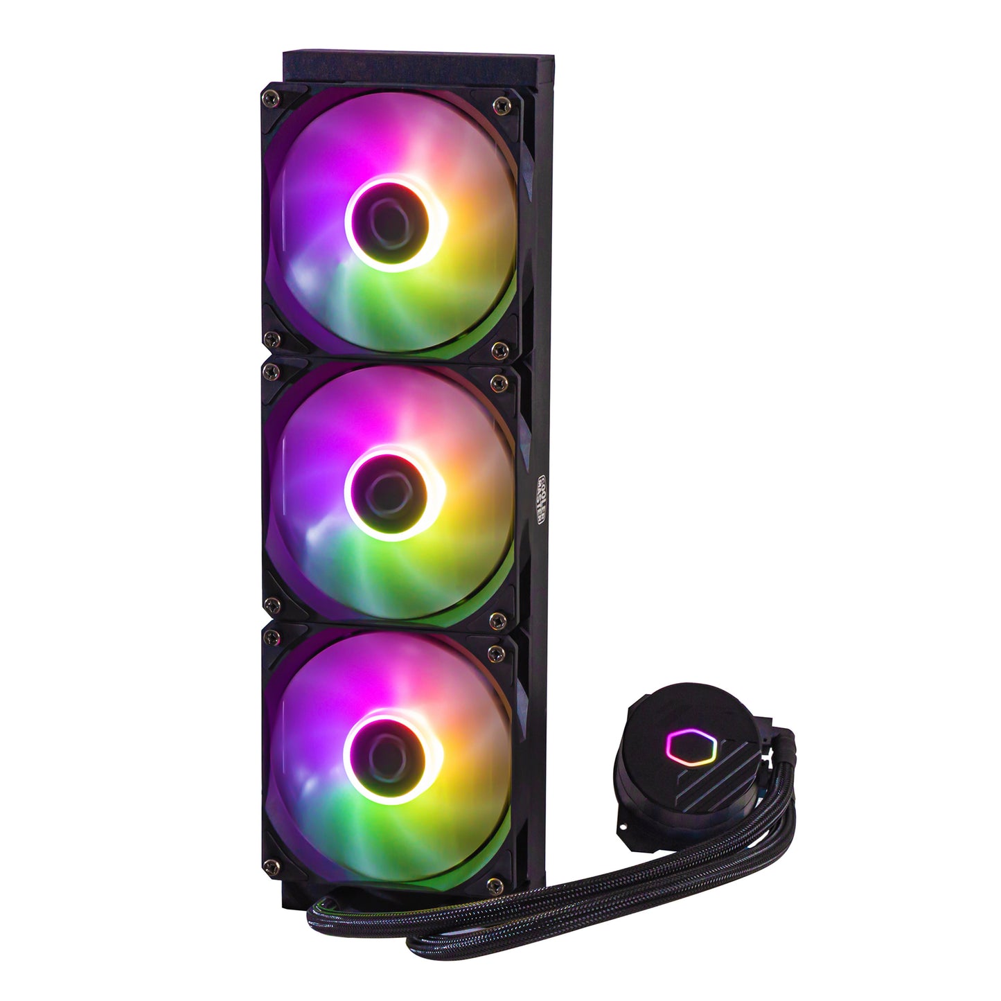 Cooler Master MasterLiquid 360L Core ARGB - 360mm Liquid AIO CPU Cooler - Black