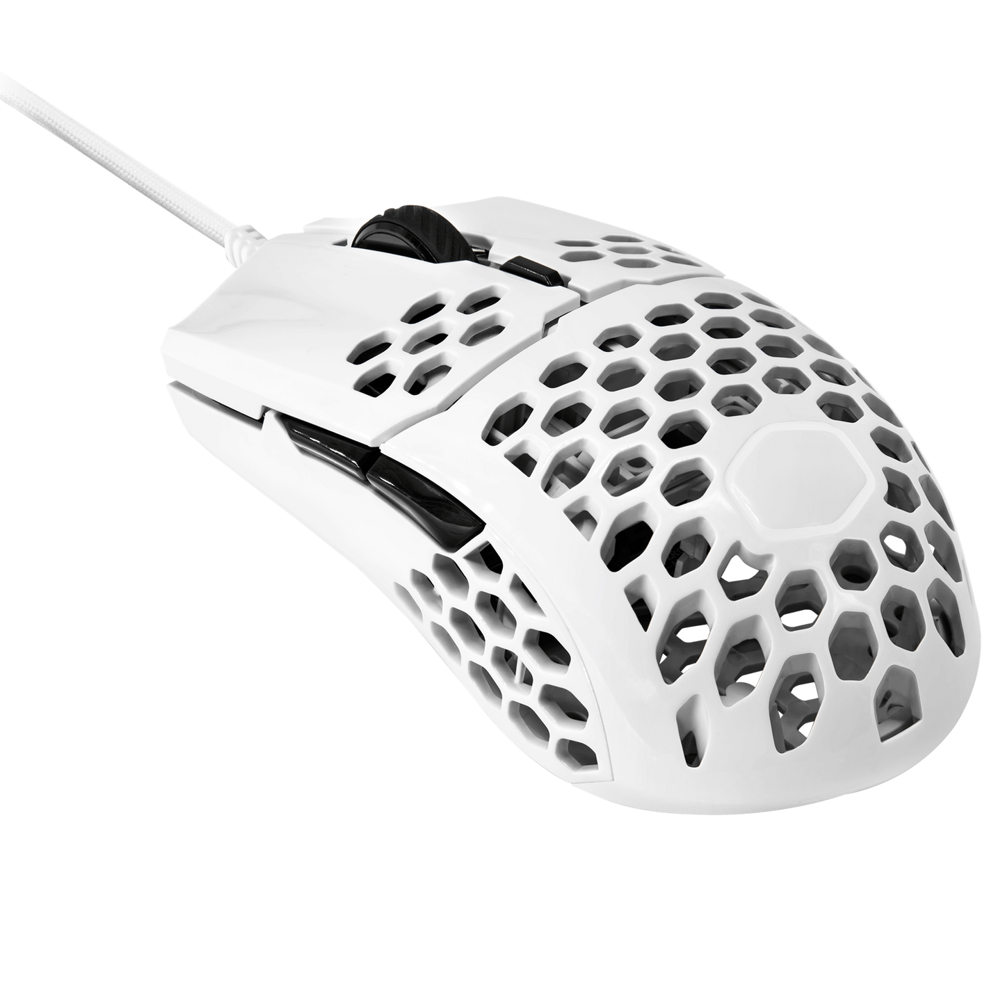 Cooler Master MM710 - Lightweight Gaming Mouse - Glossy White