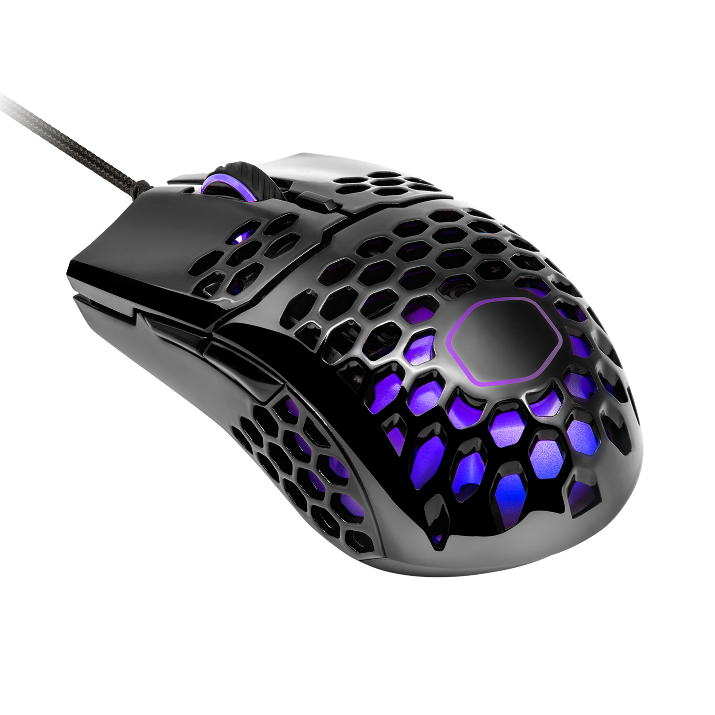 Cooler Master MM711 - Lightweight RGB Gaming Mouse - Glossy Black