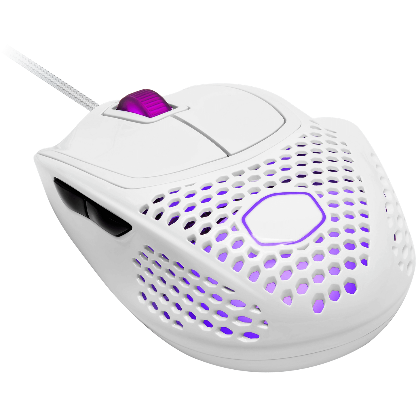Cooler Master MM720 - Lightweight RGB Gaming Mouse - Glossy White