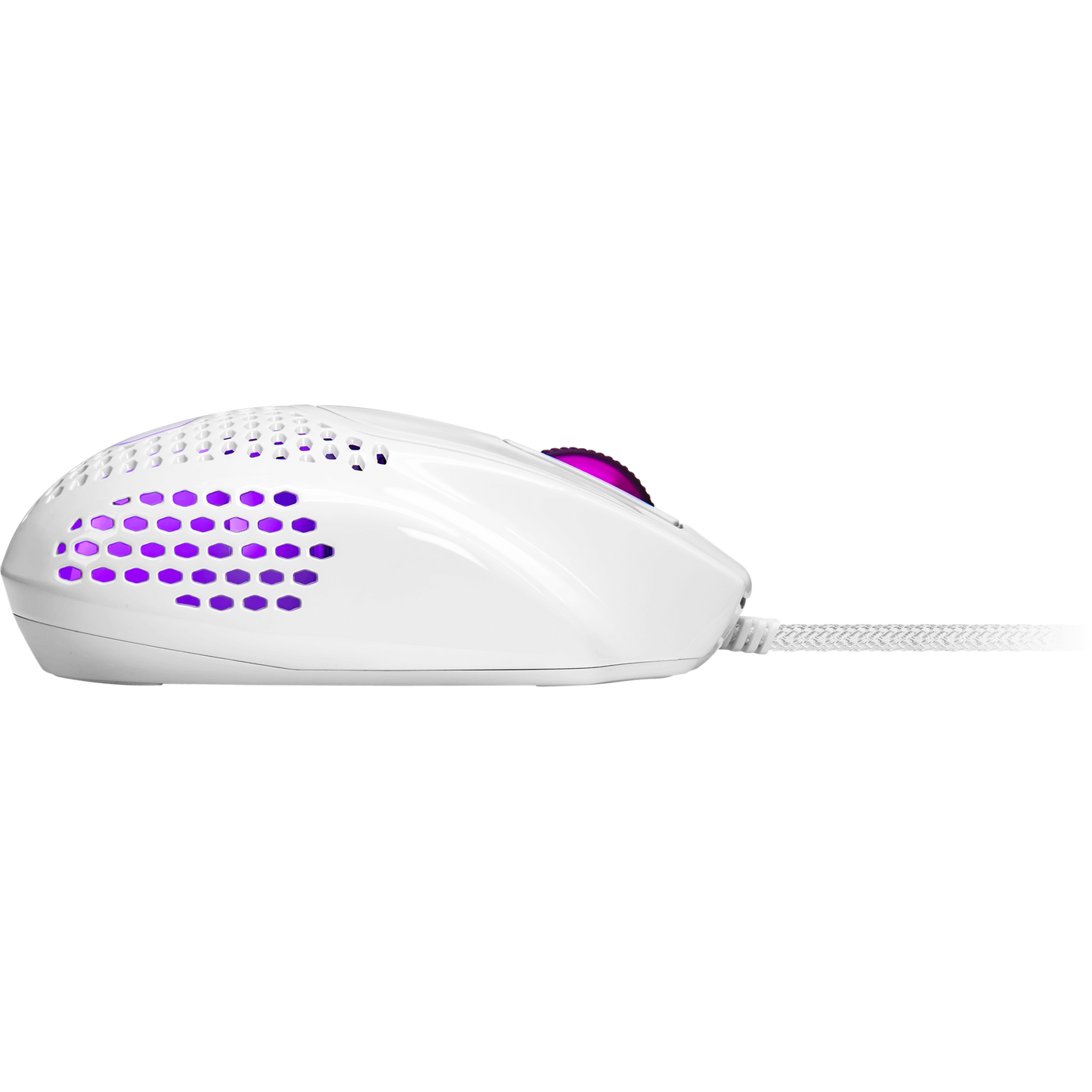 Cooler Master MM720 - Lightweight RGB Gaming Mouse - Glossy White