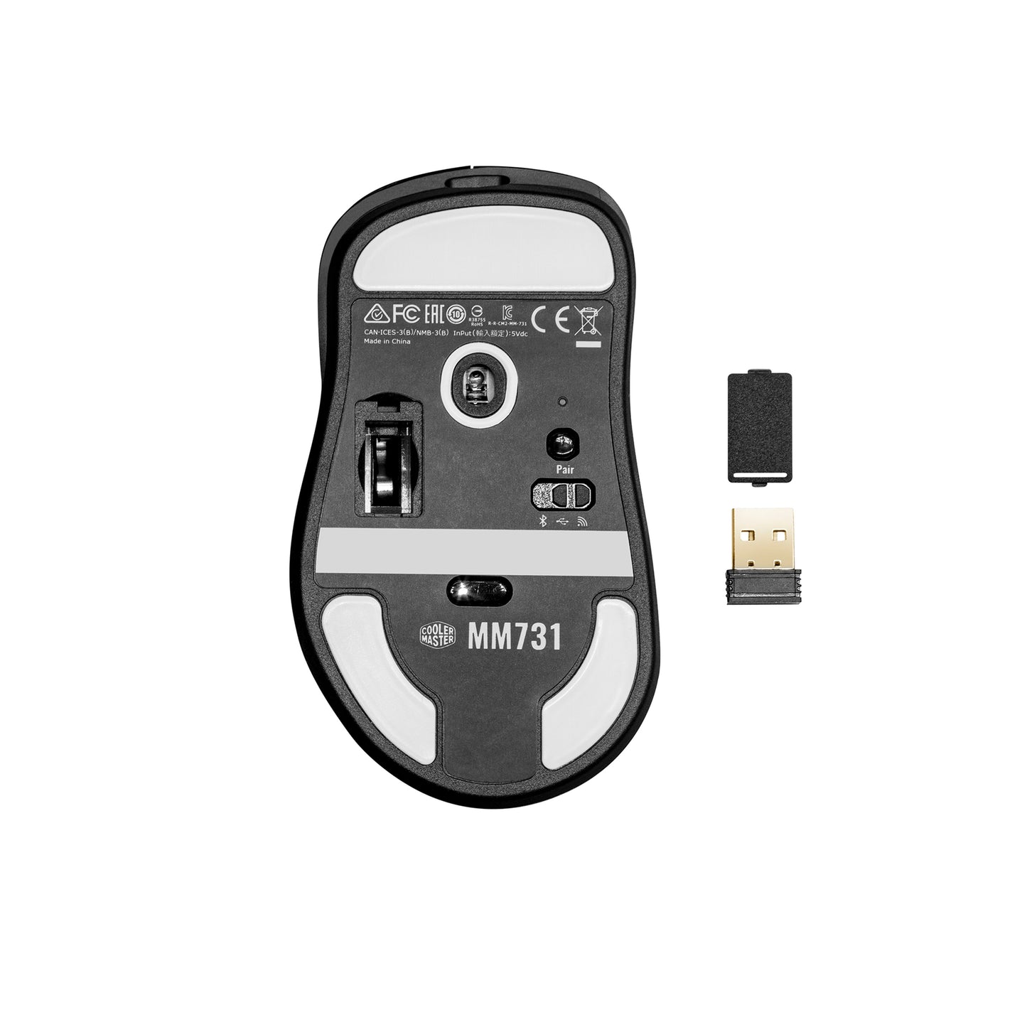 Cooler Master MM731 - Wireless Lightweight Gaming Mouse - Matte Black
