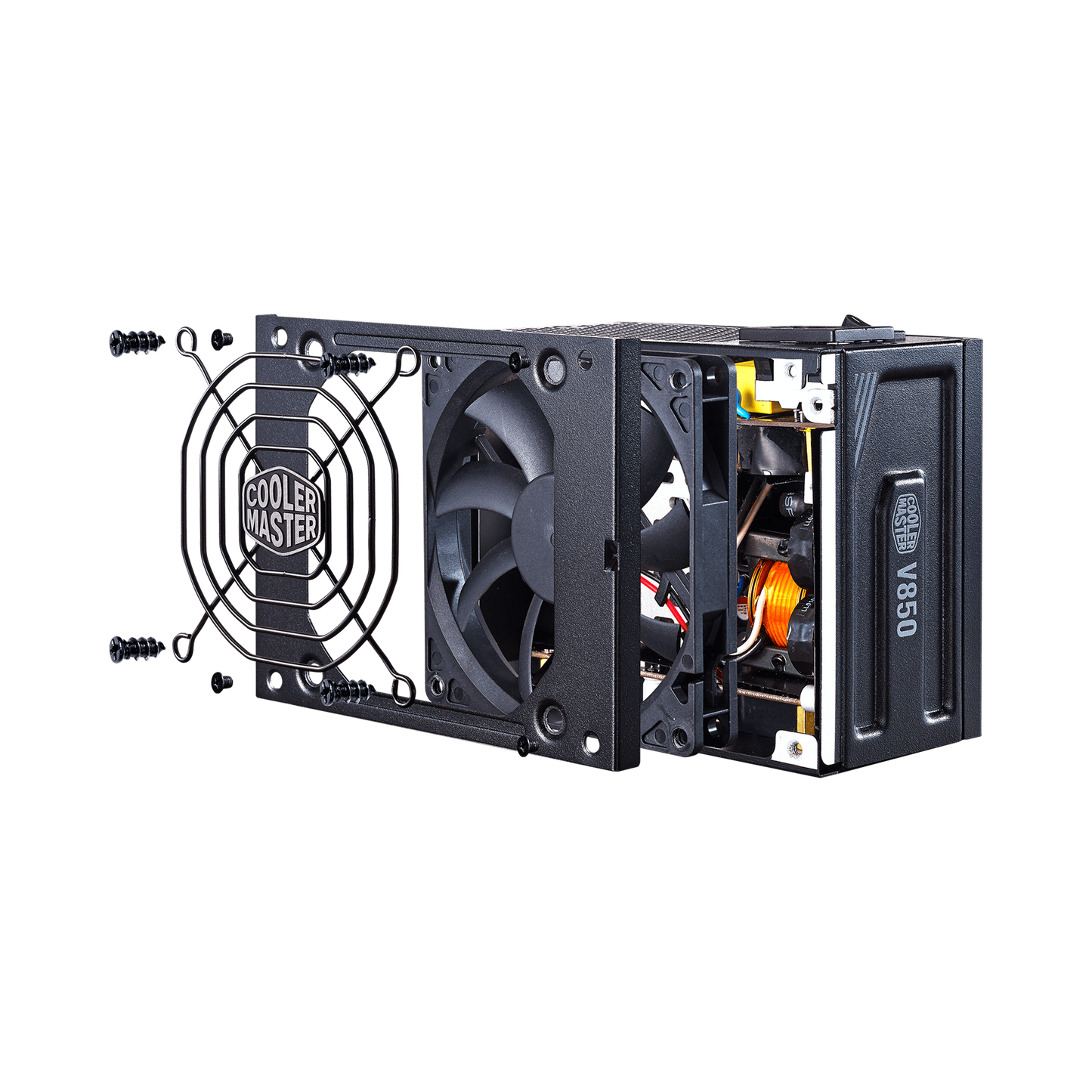 Cooler Master V850 SFX Gold - 850 Watt 80 Plus Gold SFX Power Supply - EU Powercord