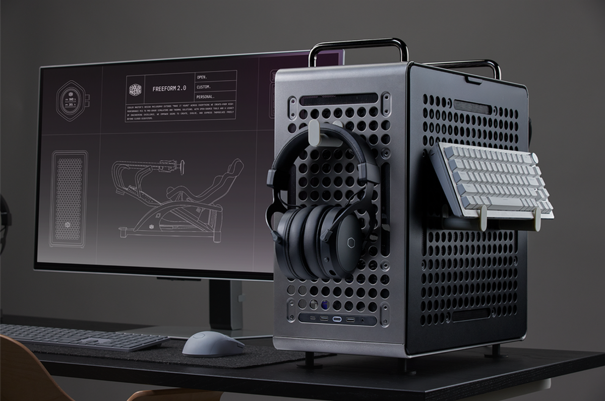 Cooler Master Announces the QUBE 540 PC Case, a Compact Size with Unlimited Creativity