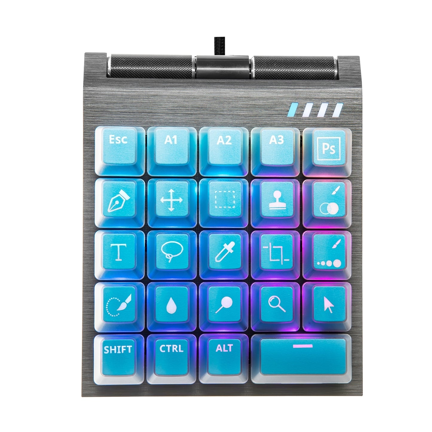 Conjunto de teclas ControlPad - Photoshop