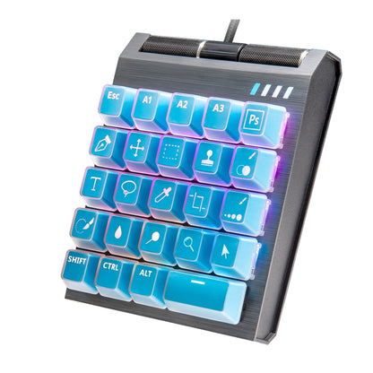 Conjunto de teclas ControlPad - Photoshop