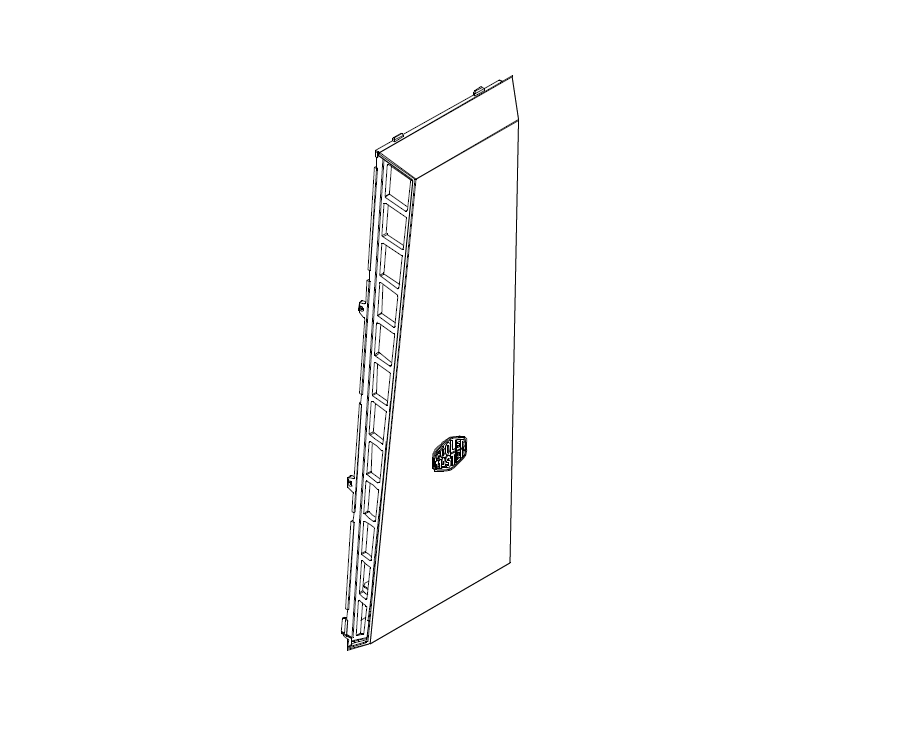 Copertura anteriore - MasterBox 5T