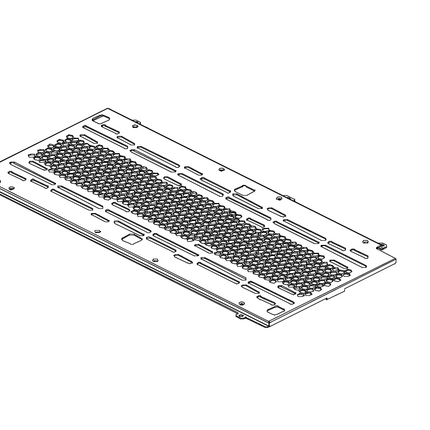 Radiator Mounting Bracket (Matt finish) - MasterCase H500M