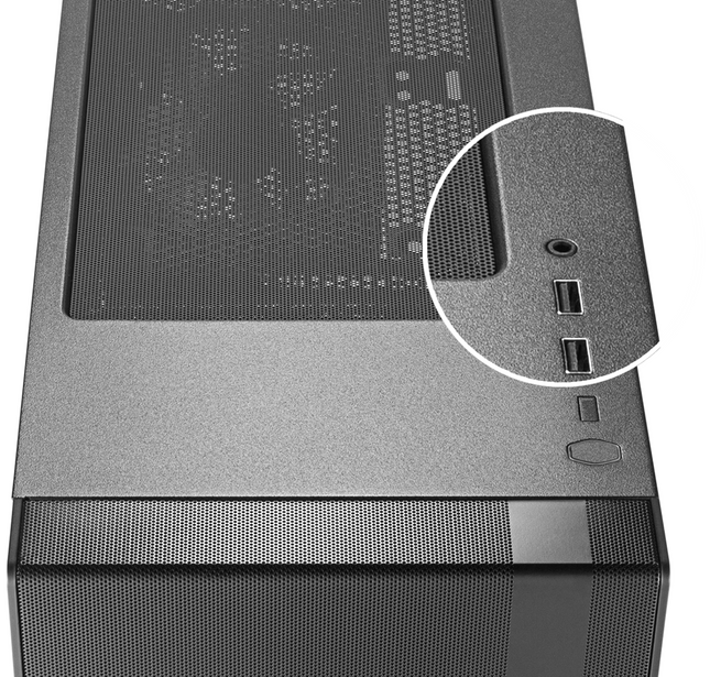 I/O Panel - MasterBox NR600