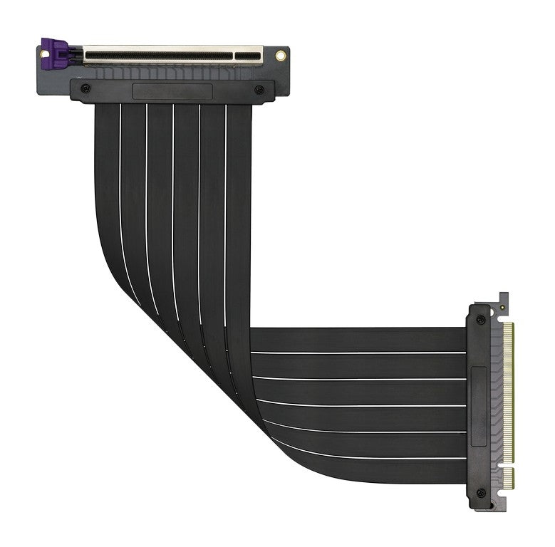 Cooler Master PCIe Riser Cable - PCI-e 3.0 x16 - 300mm - Black