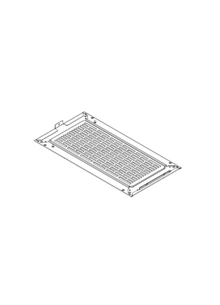 Bottom Plate (Black) - MasterBox NR200 Series