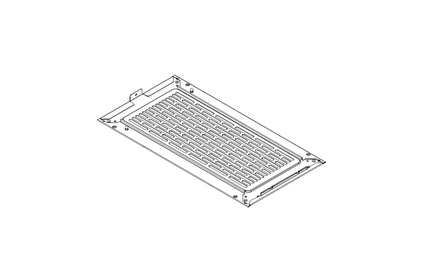 Piastra inferiore (nera) - Serie MasterBox NR200