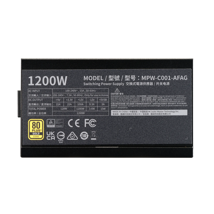 ELITE Gold 1200 FM A/EU cord