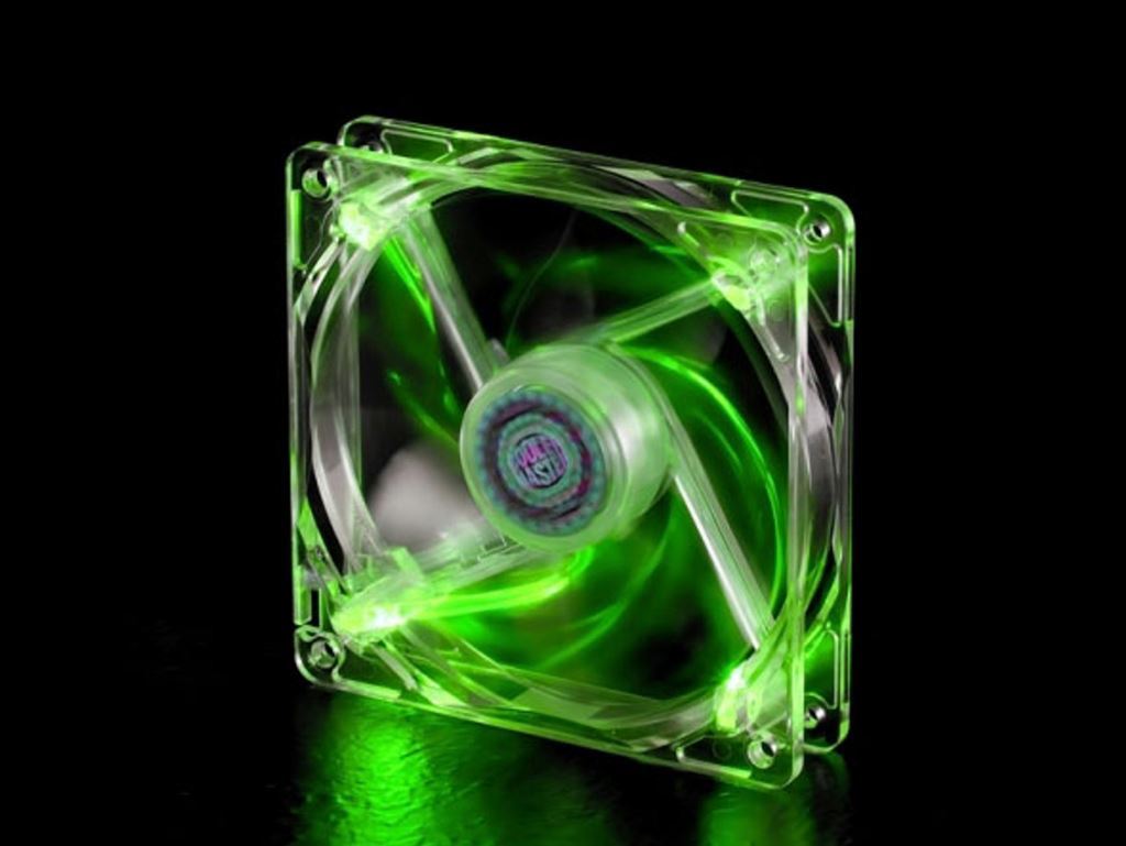 Fan - (Bulk) (120mm) (Green LED) (On/Off)