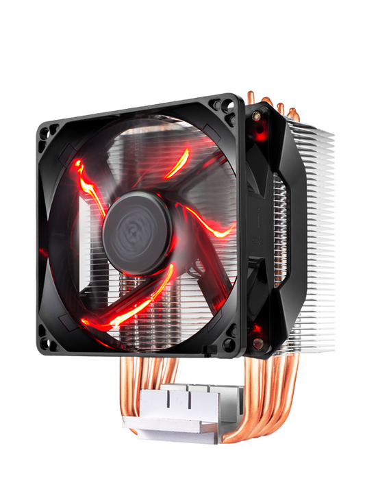 Fan - (Bulk) (92mm) (Red Led) Hyper H410R