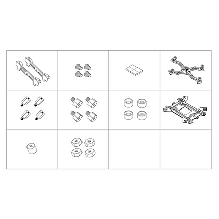 Accessories Kit (AM4 Kit Included) - Hyper 212 EVO