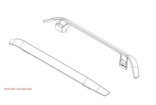 Manillar (TOP_R) - Cosmos C700P Negro