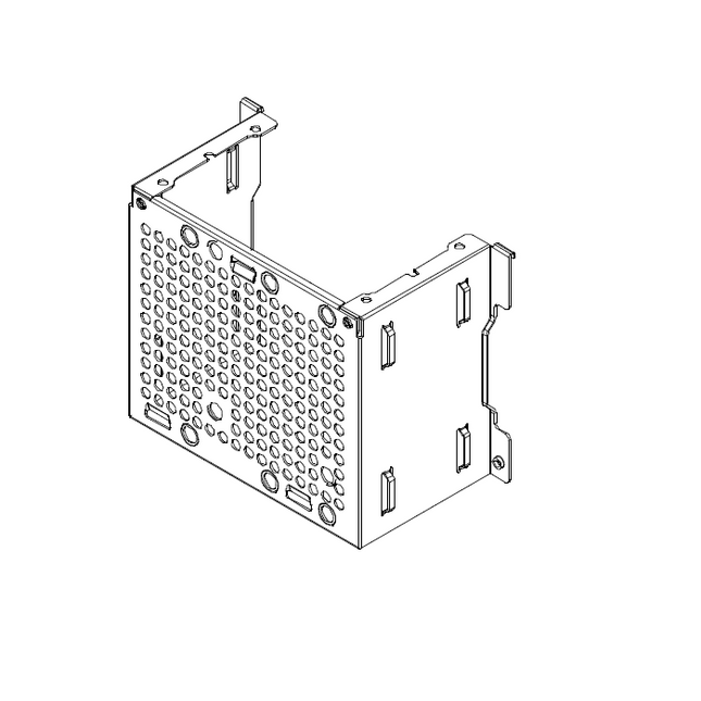 REF- PSU Bracket (SFX) (black) - MasterBox NR200 Series