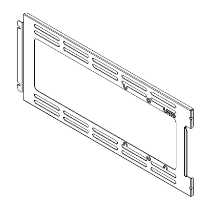 Soporte de montaje para radiador (blanco) - Serie MasterBox NR200