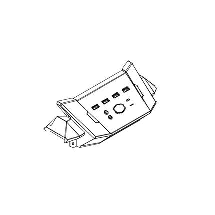 I/O Panel - MasterCase H500P