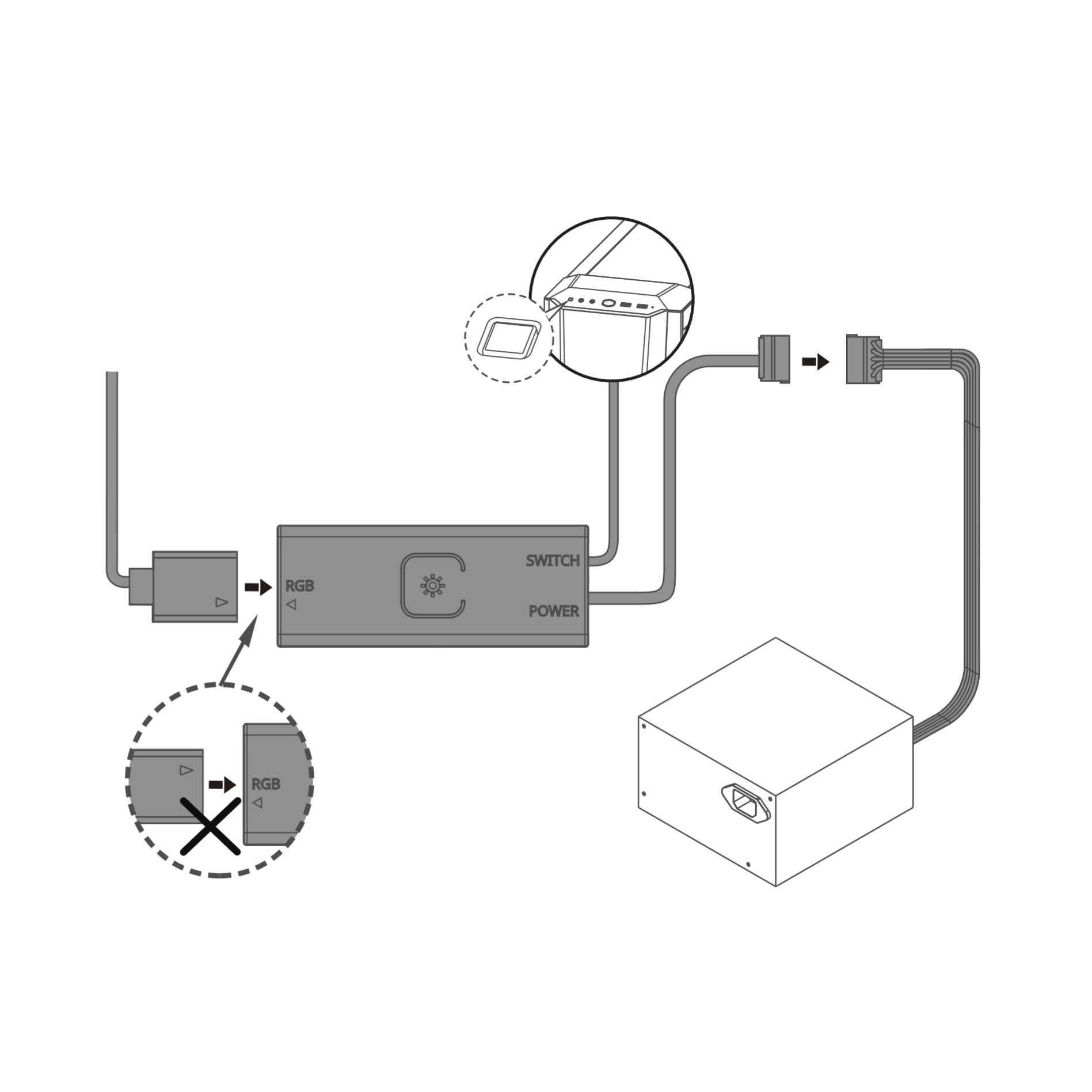 Resetting Rgb Controller RGB Controller (reset switch) – Cooler Master EU Store