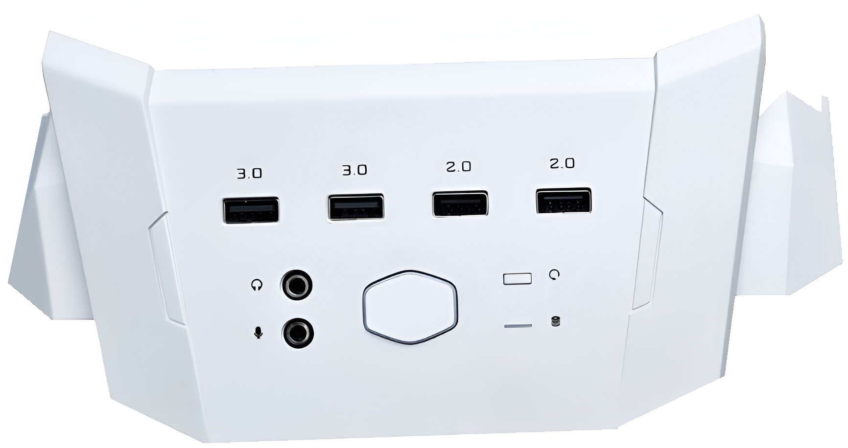 I/O Panel (white) - MasterCase H500P (Mesh Edition) – Cooler Master ...