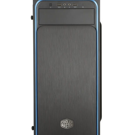 Front panel (blue trim) - MasterBox E500L