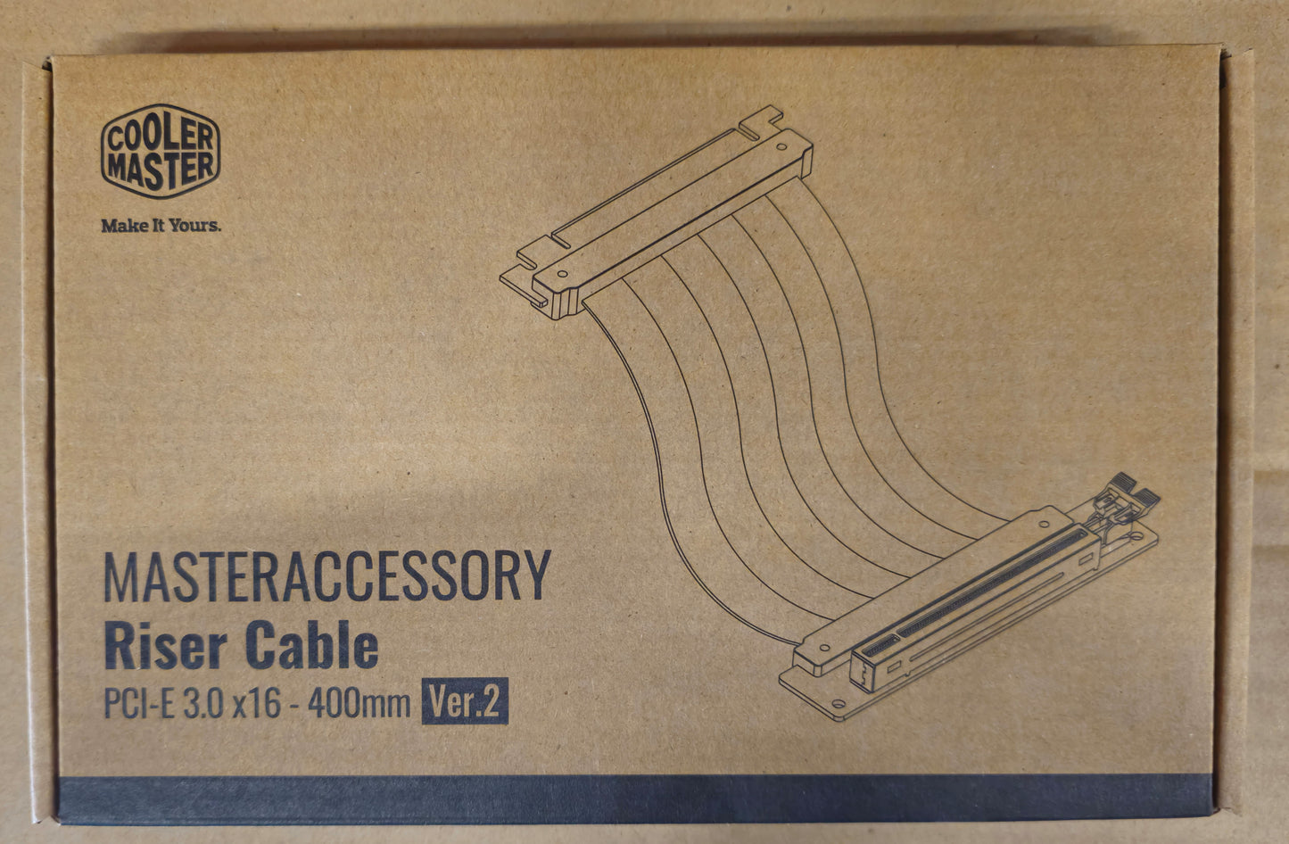 Riser Cable (PCI-E 3.0 x 16 - 400mm) -  Cosmos C700M